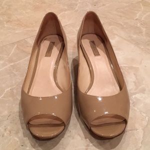 Cole Haan open toe wedges